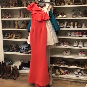 GORGEOUS Jovani long one shoulder evening dress!